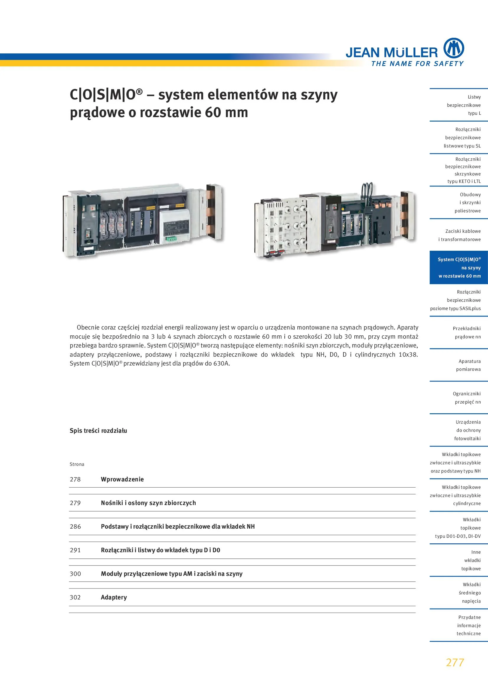 JEAN_Catalog_System COSMO na szyny 60 mm